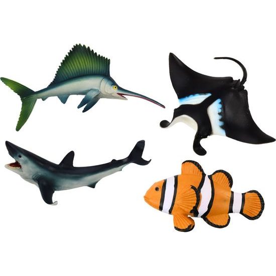 Sada figurek mořských zvířat 5 ks