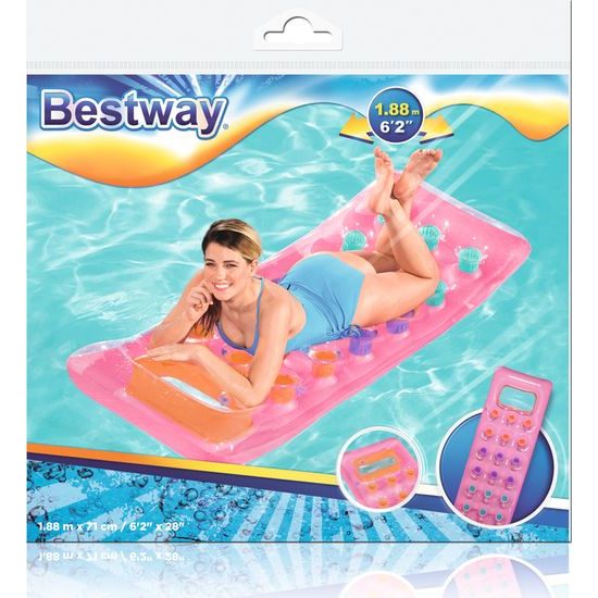 Lehátko nafukovací s průzorem - mix 3 barvy