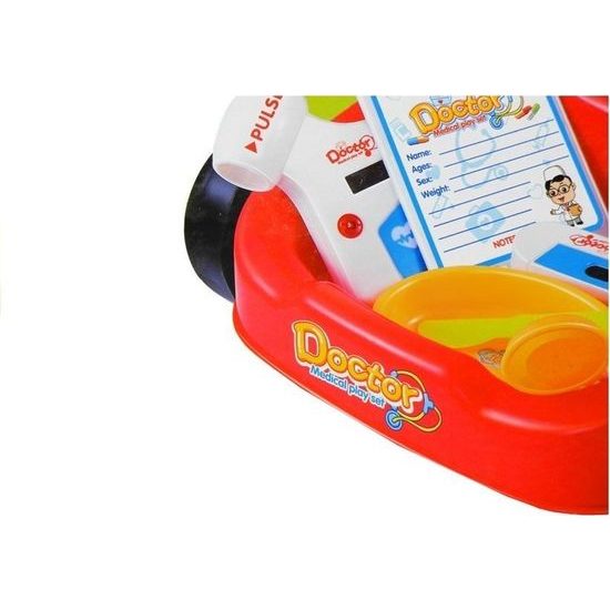 Doktorský RTG stolek s příslušenstvím 22ks