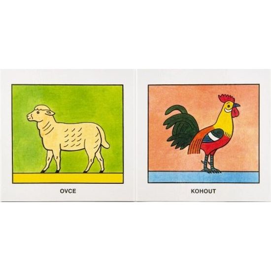 Knížka Leporelo Zvířátka Josef Lada