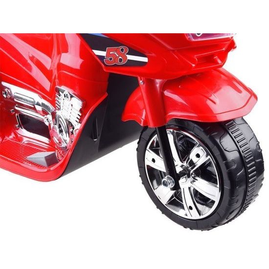 Dětská elektrická tříkolka Speed Star červená