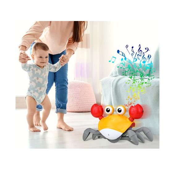 Electric Crab pohyblivý krab - hračka pre najmenších