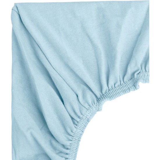 Bambusové prostěradlo do kolébky 40x90cm, modré