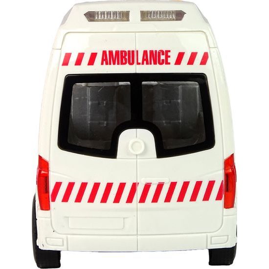 Ambulance s třecím pohonem na baterky