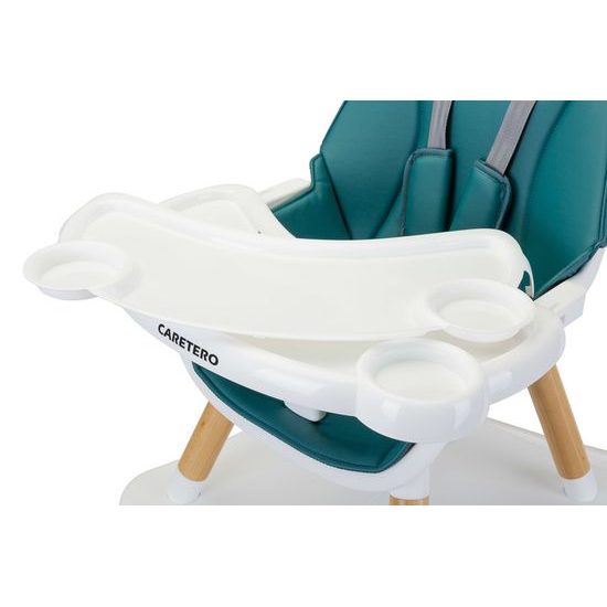 Jídelní židlička TUVA DARK GREEN