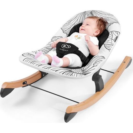 Kolébka Kinderkraft Finio dřevěná černá