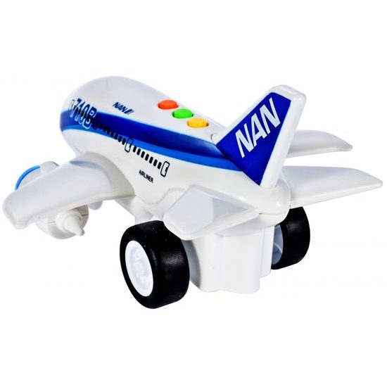 Interaktivní letadlo se světly a zvuky City Service 1:200