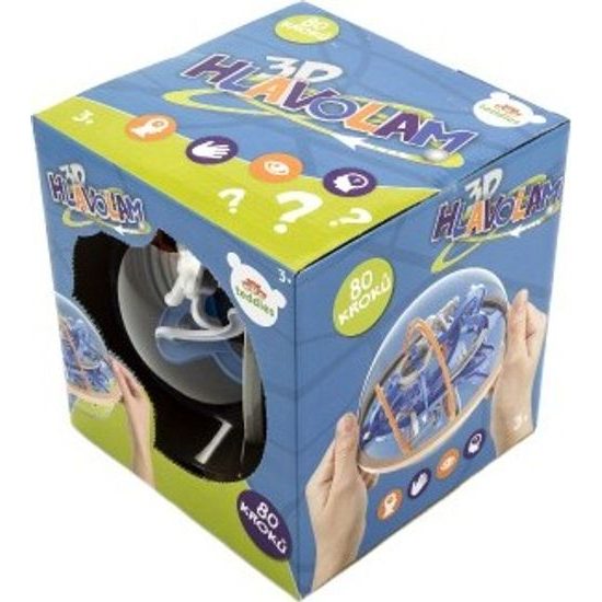 Hlavolam - edukační koule 80 kroků