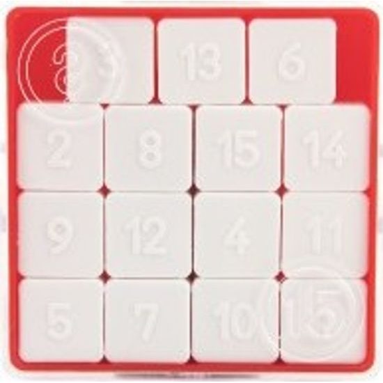 Hra 15 hlavolam přesouvačka