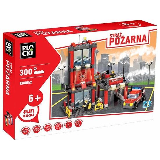 Blocki MyFire hasičské auto s plošinou 158 dílků