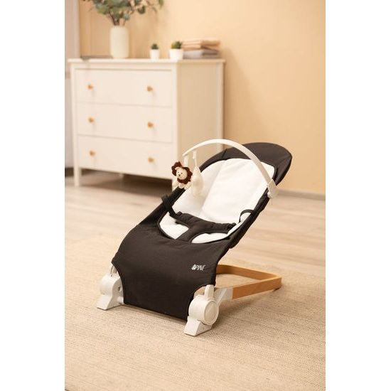 Kojenecké lehátko - ergonomické Pine black