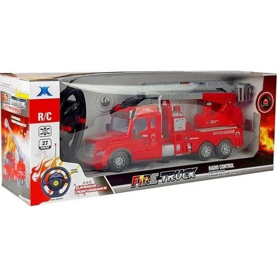 Hasičské auto na dálkové ovládání se žebříkem