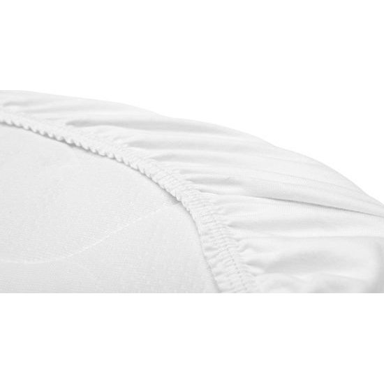 Bambusové prostěradlo do kočárku 35x75cm, bílé