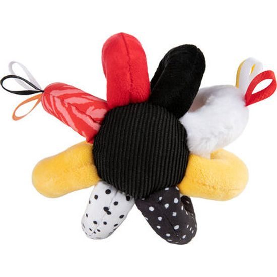 CANPOL babies Senzorický míček LENOCHOD s chrastítkem a pískátkem BabiesBoo