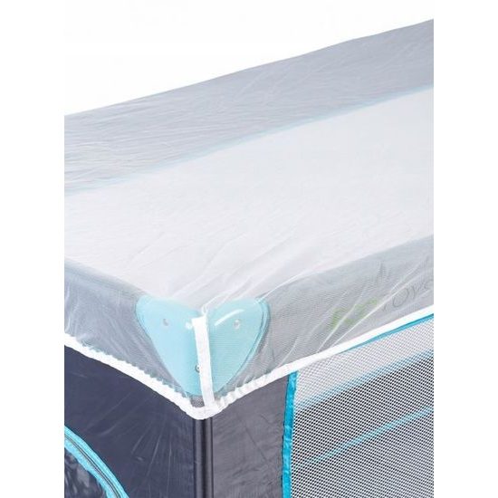 Ecotoys cestovní postýlka 610 černo-modrá