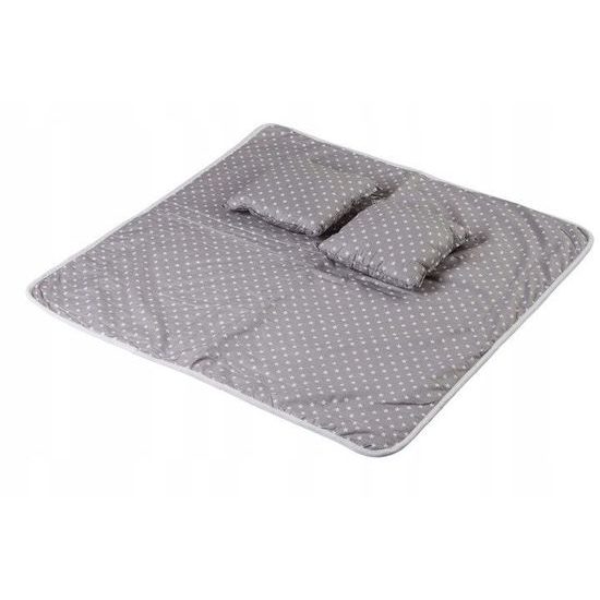 Ecotoys dětský indiánský stan TeePee Šedé hvězdičky