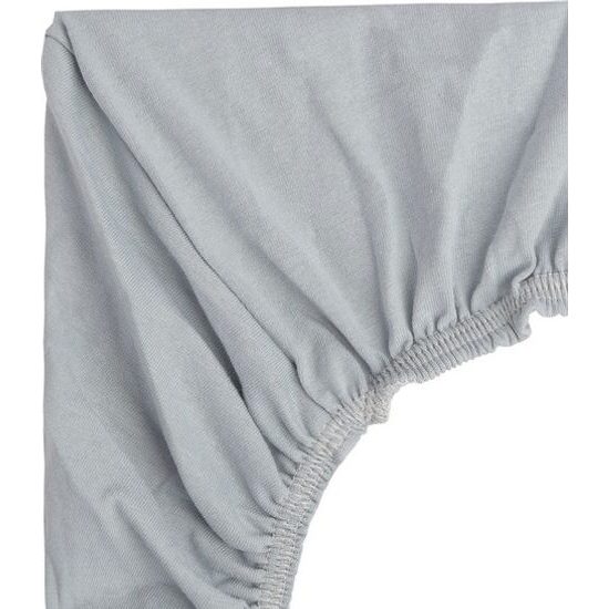 Bambusové prostěradlo do kolébky 40x90cm, šedé