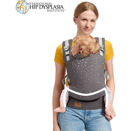 Kinderkraft dětské nosítko Nino Confetti Grey