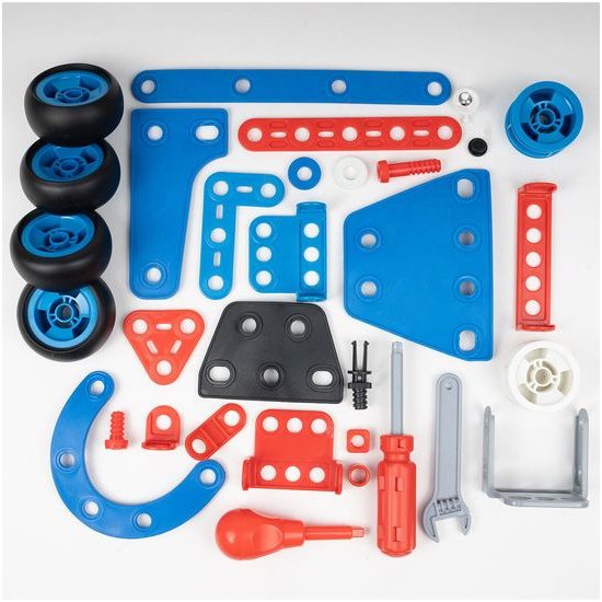 Konštrukčná stavebnica 6v1 Build Play 142 dielikov