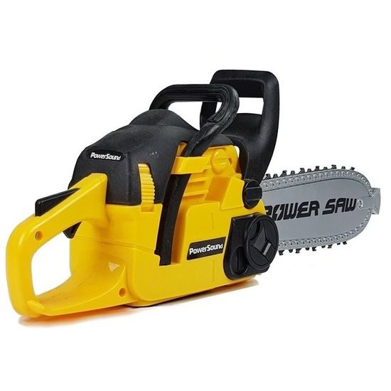 Dětská motorová pila Chain Saw žlutá