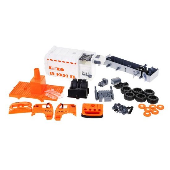 Šroubovací popelářské auto s kontejnery Garbage Truck