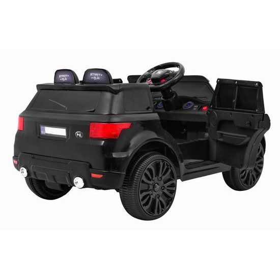 Dětské elektrické autíčko Land Rapid Racer černé