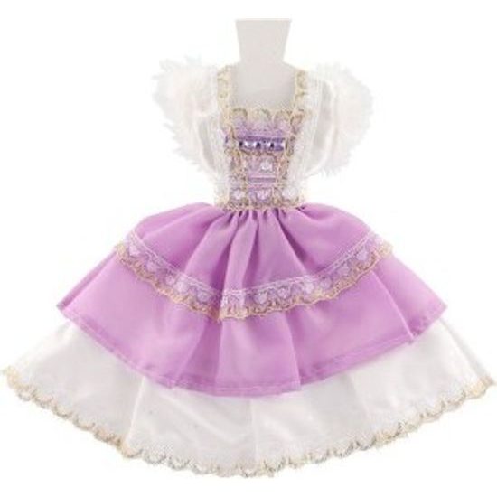 Šaty krátké na panenky - mix barev