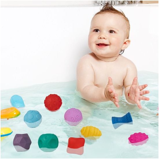 Senzorické míčky pro nejmenší Multi Ball Set 9 kusů