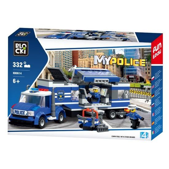 Blocki MyPolice mobilní policejní stanice 332 dílků