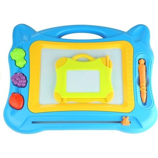 Velká kouzelná magnetická tabule 2v1 s razítky