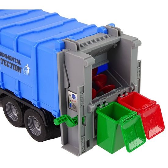 Popelářské auto pro děti se světly a zvuky City Truck 1:16