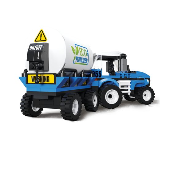 Blocki MyFarm stavebnice traktor s postřikovačem 170 dílků