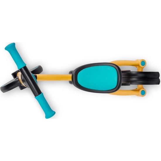 KINDERKRAFT 4TRIKE dětská skládací tříkolka 2v1 Sunflower Blue