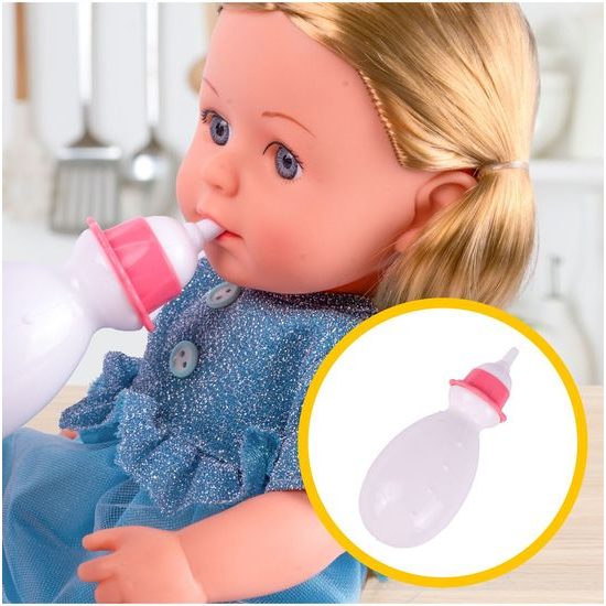 Interaktivní mluvící panenka s příslušenstvím Lucky Doll 33 cm