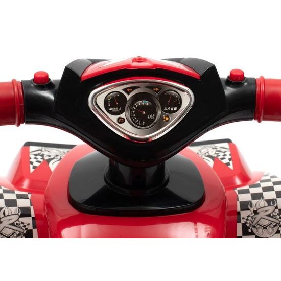 Baby Mix dětské odrážedlo čtyřkolka Quad červená