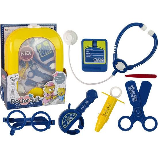 Lékařský set v batohu modrý