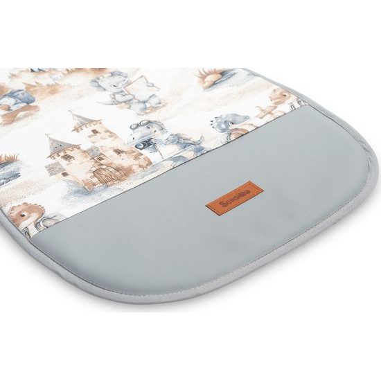 Vložka do kočárku univerzální Dráček jeans