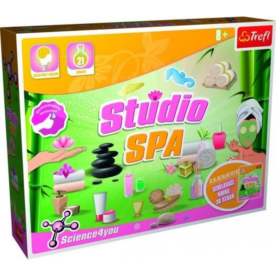 Lázně Studio SPA vědecká hra 21 pokusů Science 4 you