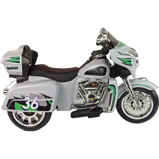 Elektrická tříkolka Goldwing NEL-R1800GS šedá