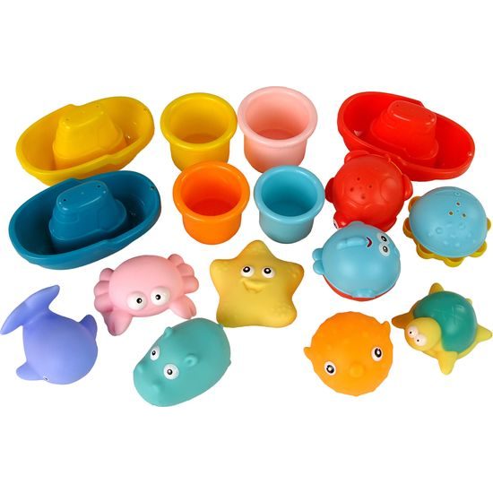 Hračky do vody se síťkou - mořští živočichové