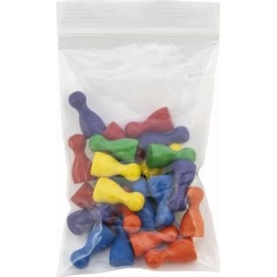 Dřevěné Figurky - 24ks 6 barev