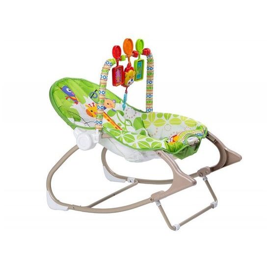 Ecotoys kojenecké lehátko 3v1 s vibracemi Lvíček