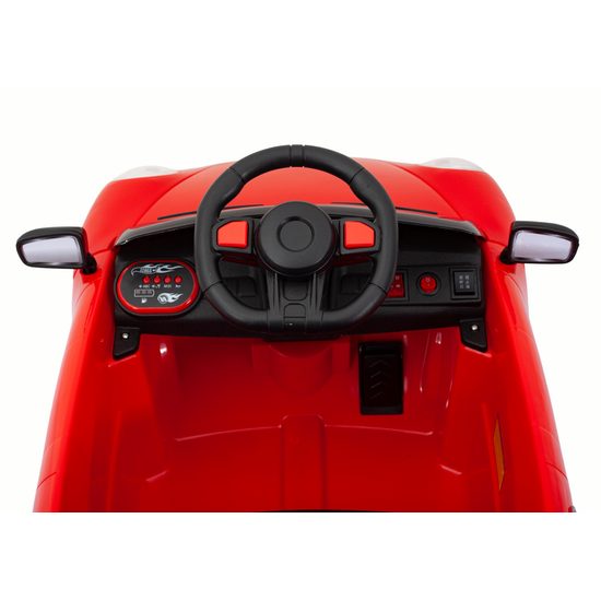 Dětské elektrické autíčko Cabrio - červené
