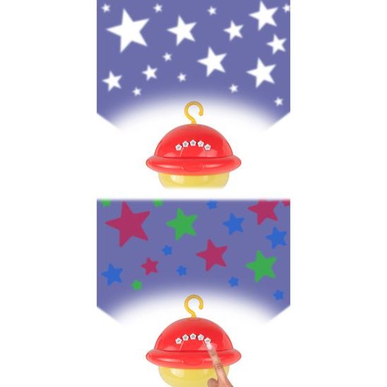 Kolotoč nad postieľku s projektorom a diaľkovým ovládaním Bed Bell