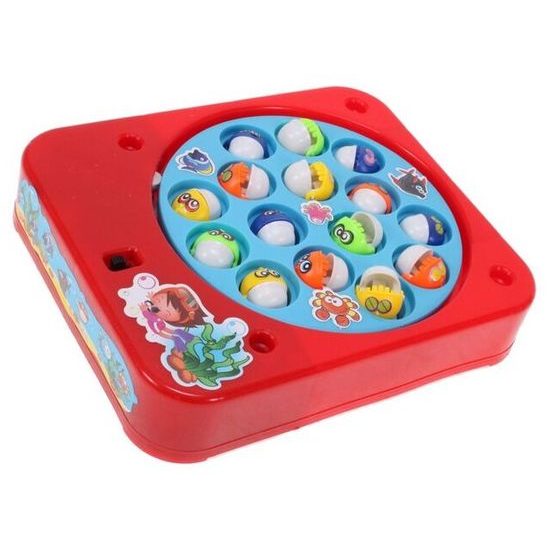 Dětská hra lovení rybiček na baterie Fishing Game