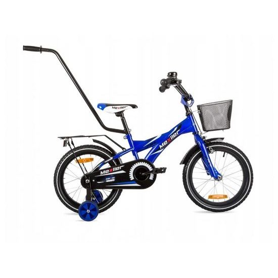 Mexller dětské kolo BMX 16" s vodící tyčí modrá