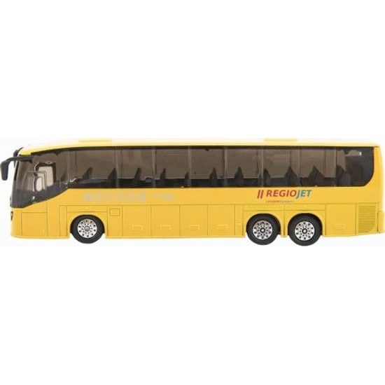 Autobus RegioJet na zpětné natažení