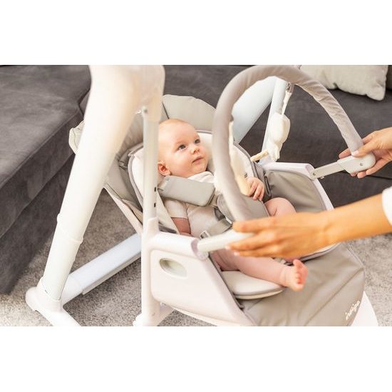 Kojenecké houpací křeslo Indigo black wine