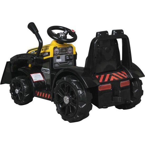 Elektrický žlutý traktor ZP1001B s přední radlicí