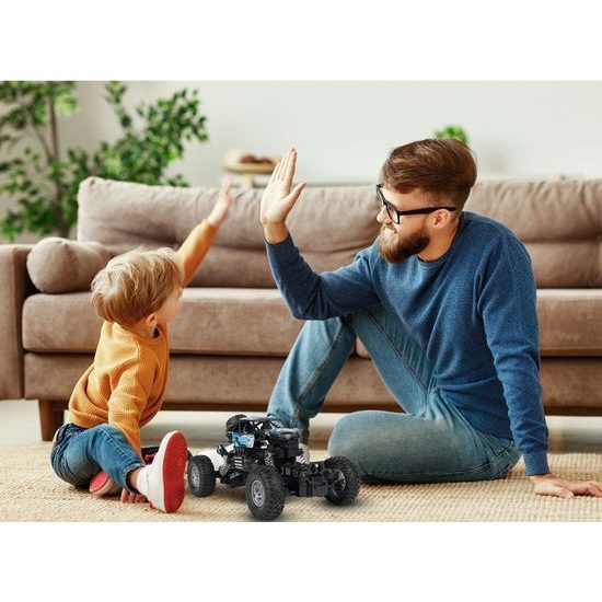 Autíčko na dálkové ovládání Monster Car modré 1:20